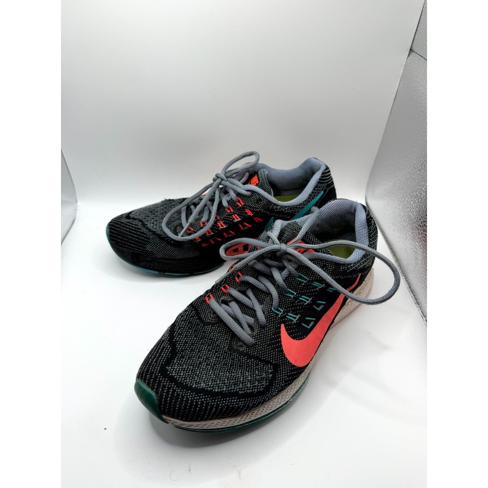 Nike Air Zoom Structure 18 683737-001 Womens 8.5 Sneaker Gray Mesh Running Shoes